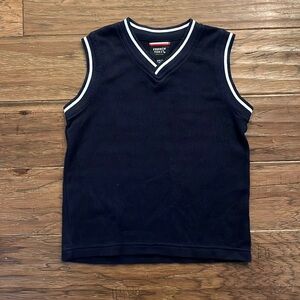 French Toast Uniform V-Neck Sweater Vest Size S (6/7)